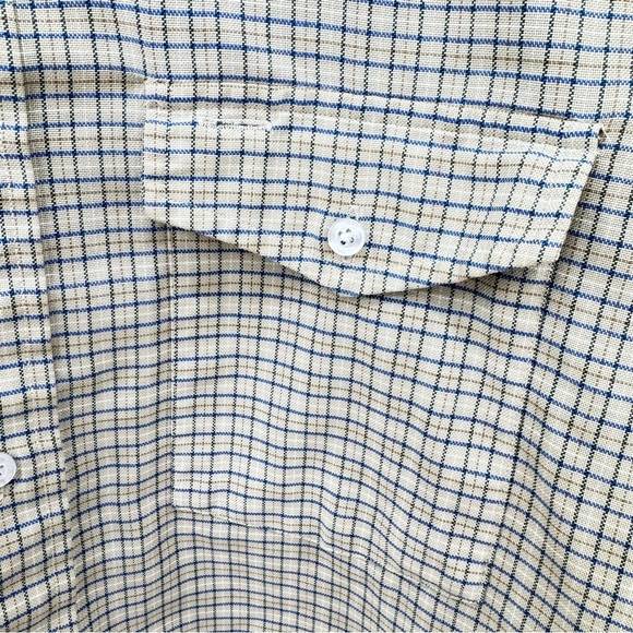 Vintage L.L. Bean 60% Cotton Made In The USA Mens single needle tailoring shirt - Picture 5 of 5